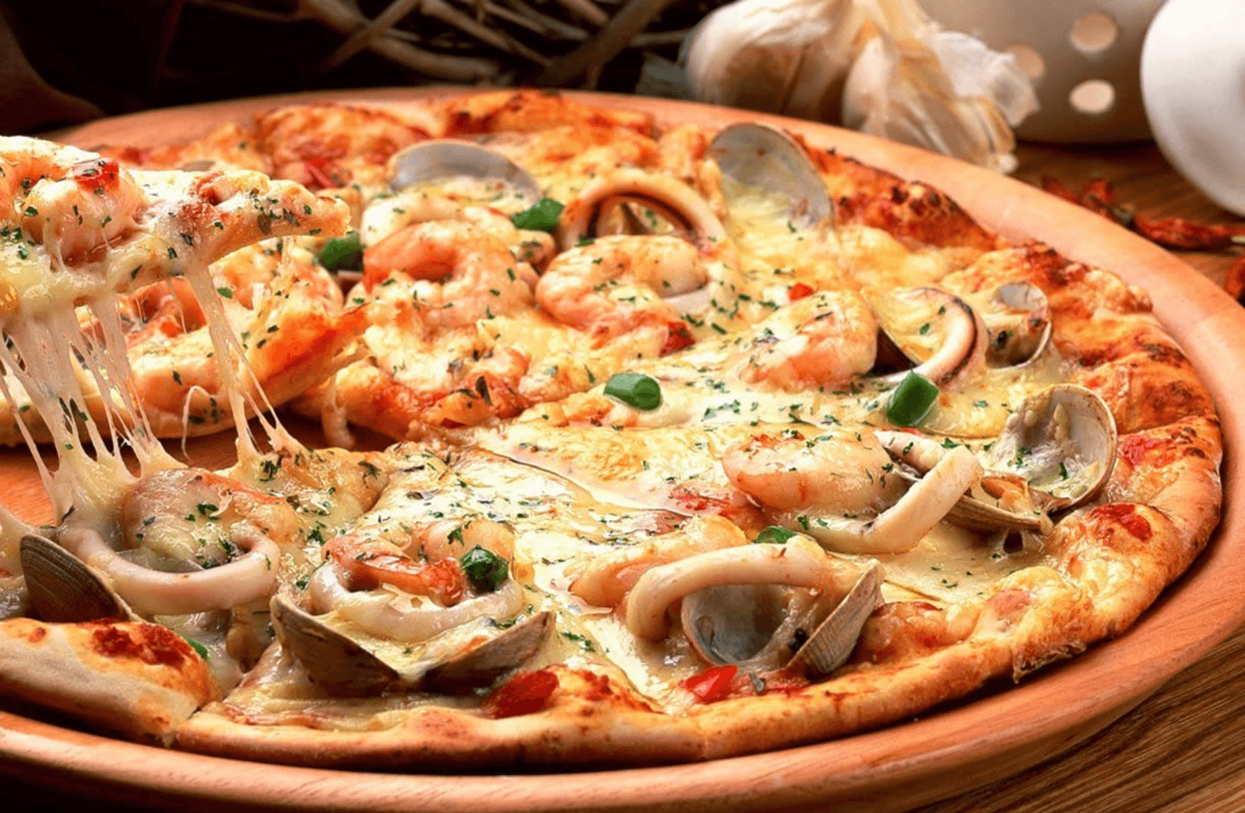 Pizza Fruits De Mer