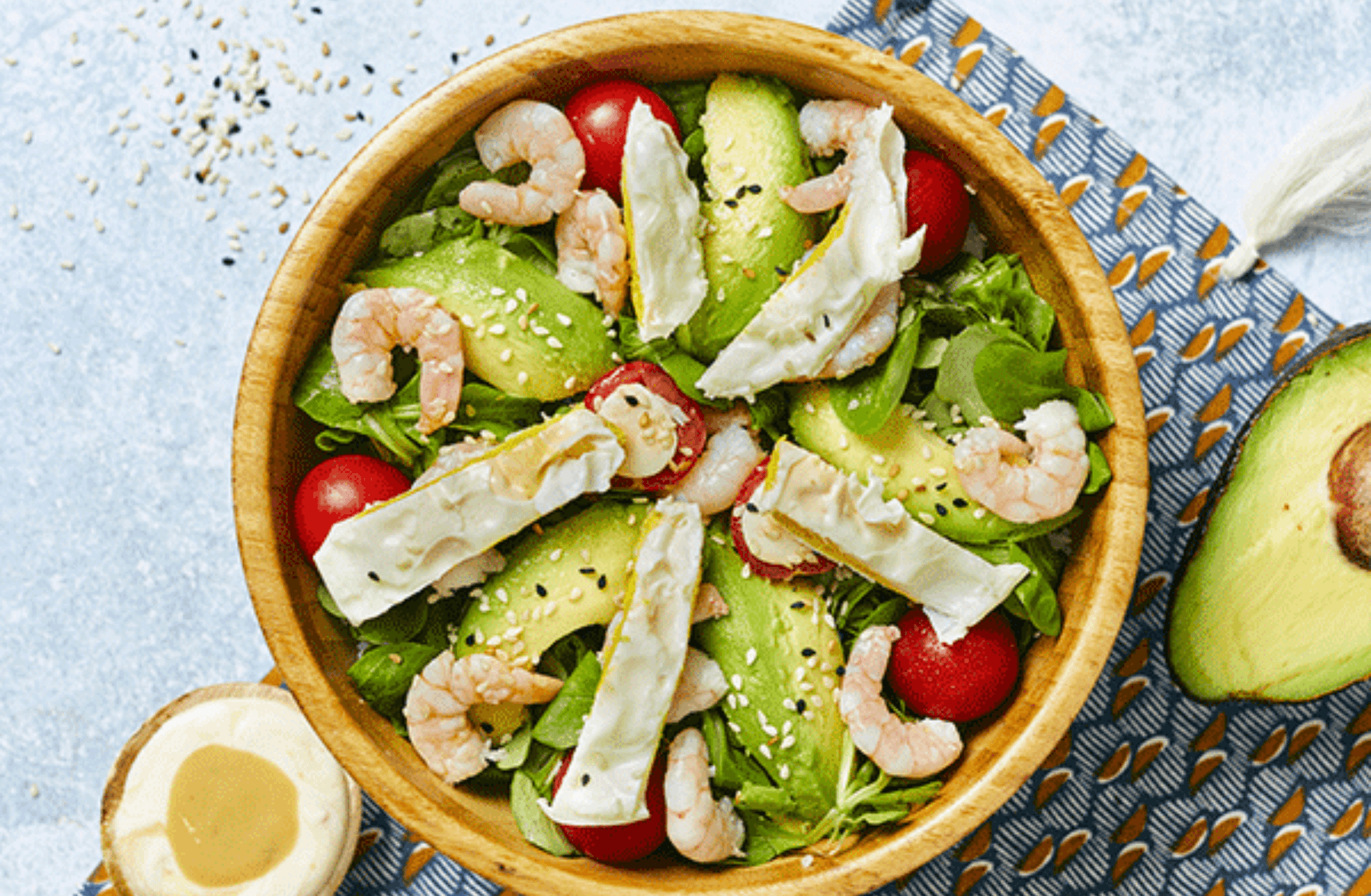 Salade Avocat Crevettes