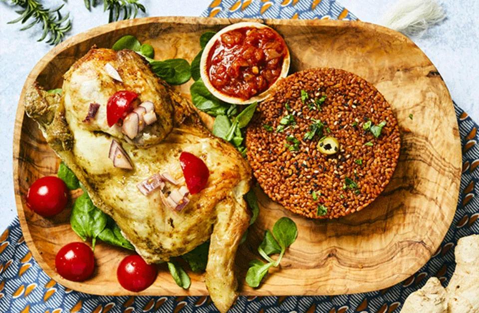 1/2 Poulet Braisé