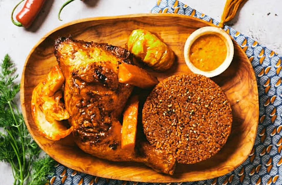 Plat Thieb Poulet