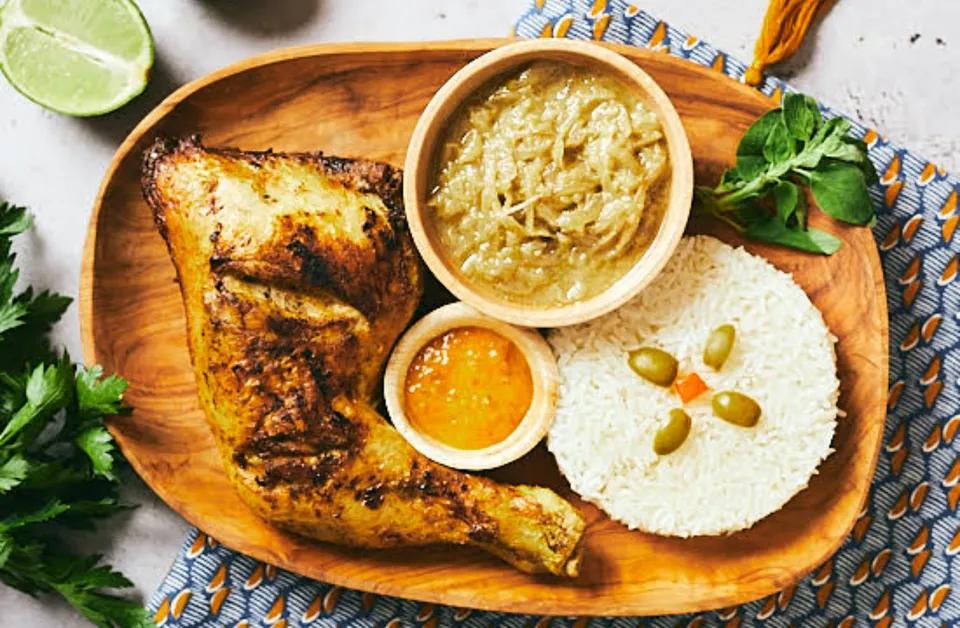 Plat Yassa Poulet