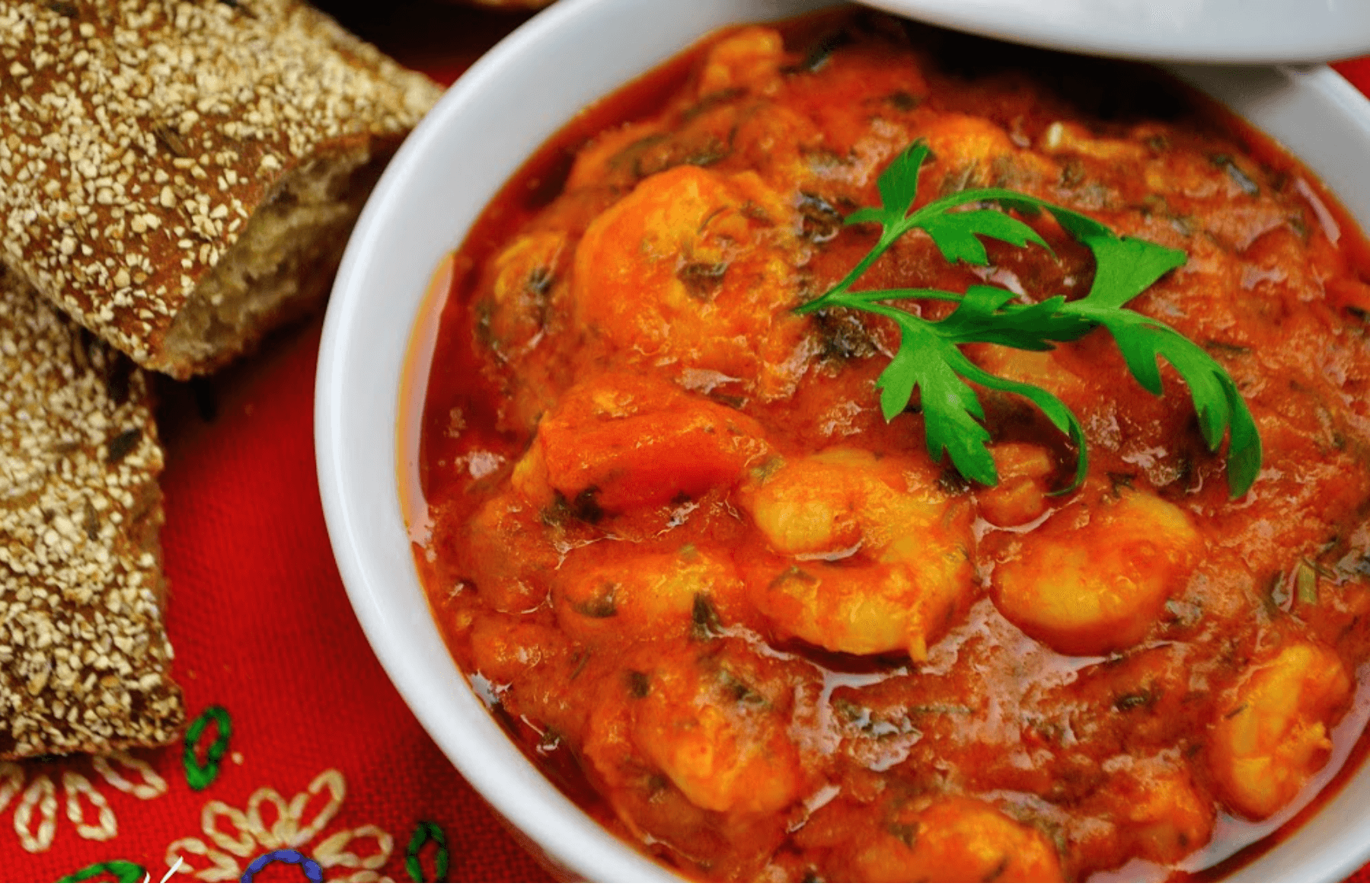 Plat Crevettes Pil Pil