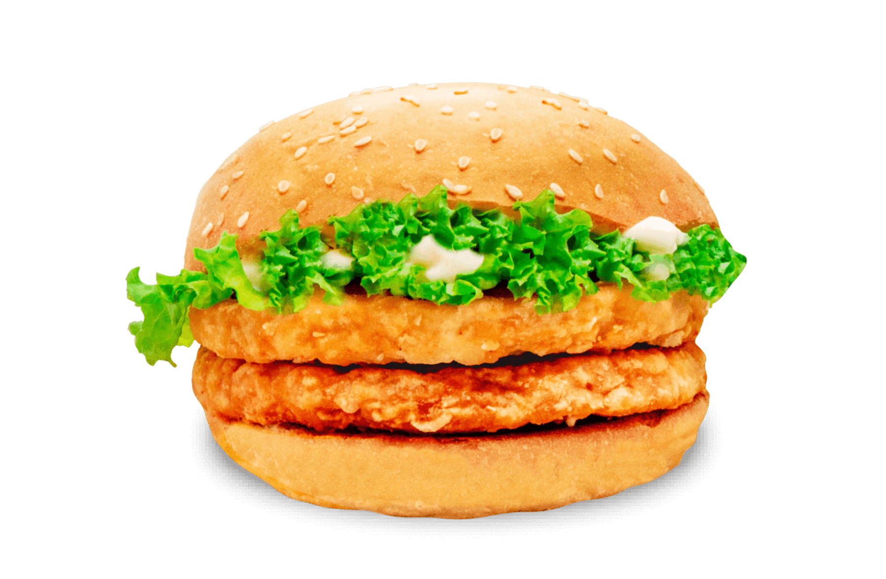 Double Chicken Burger
