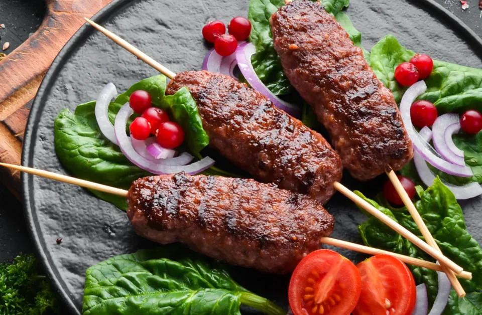 Brochettes Viande Hachée