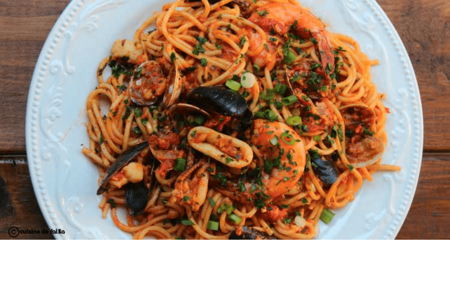 Spaghetti Fruits De Mer
