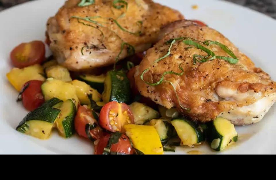 Plat Poulet Légumes