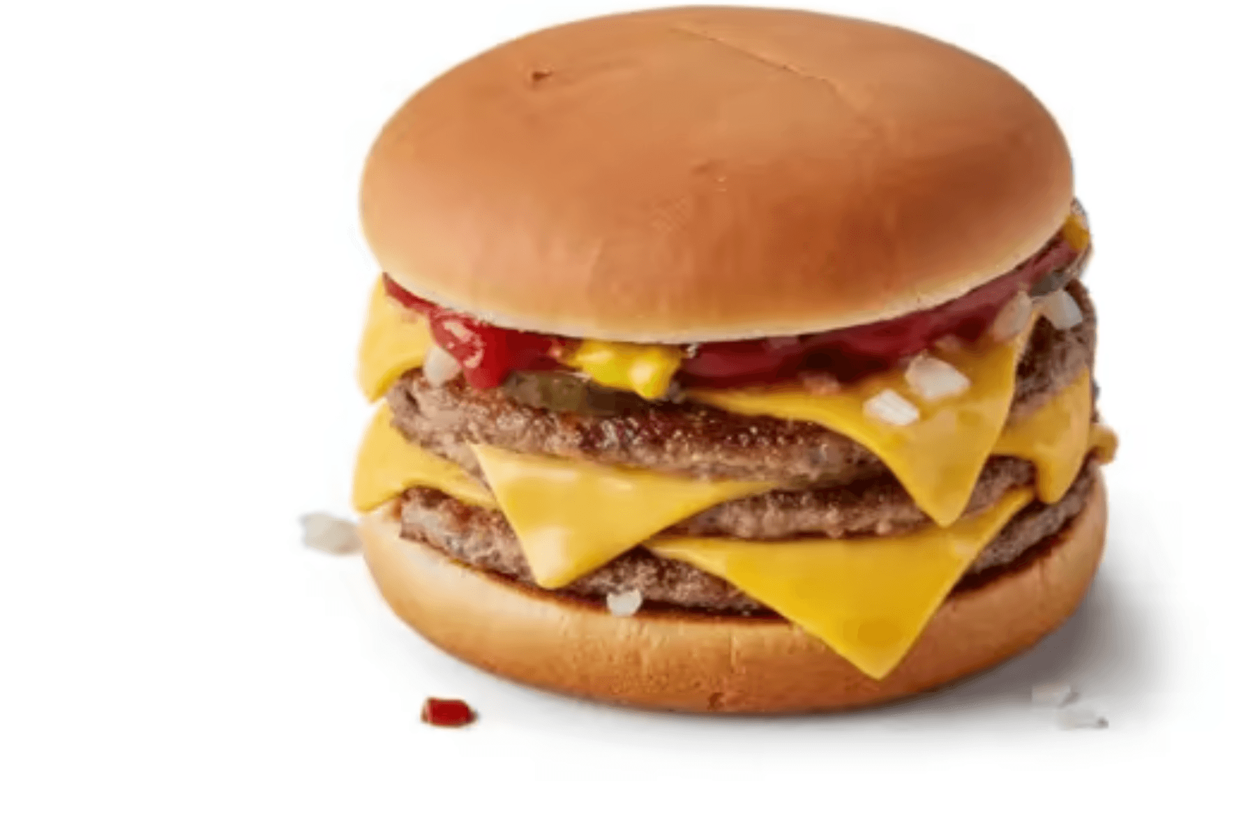 Triple Beef Cheeseburger