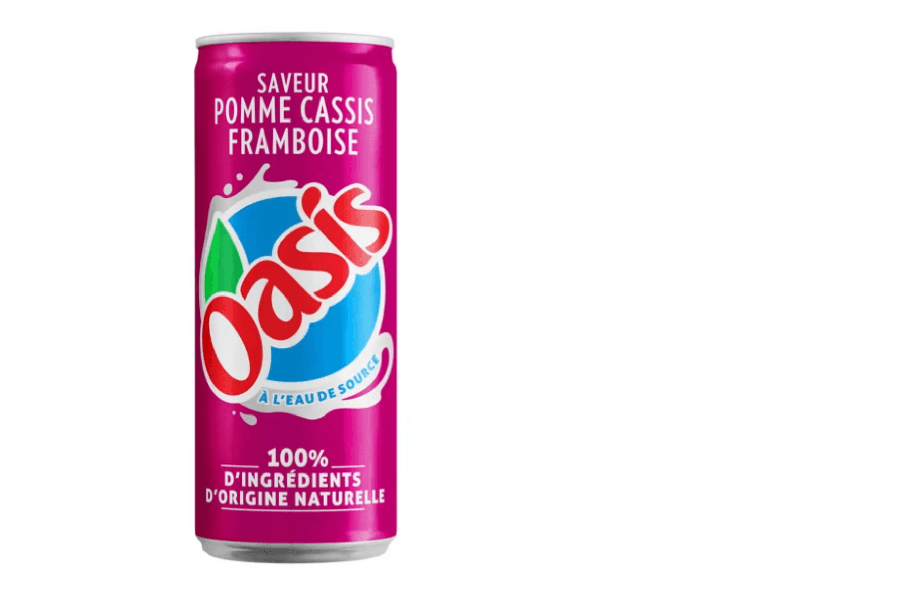 oasis cassis framboise 33cl