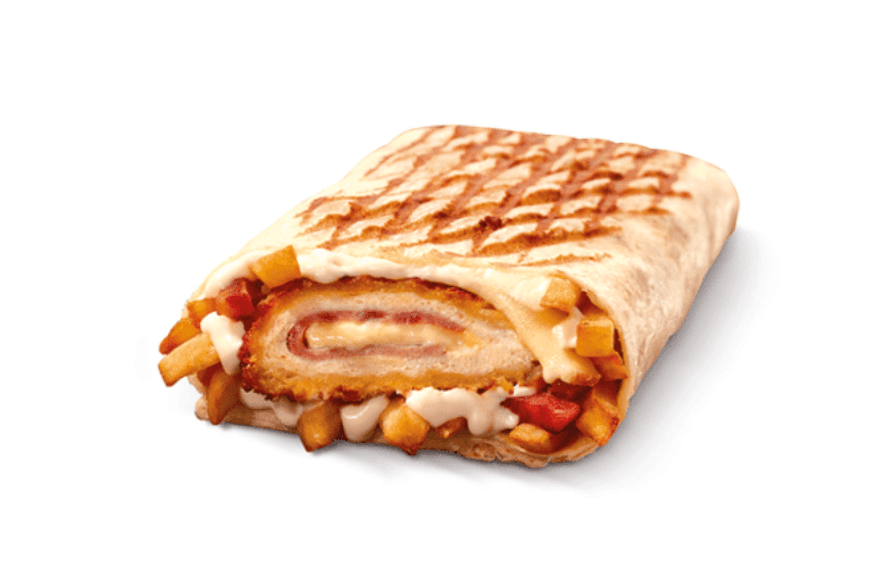 Tacos Cordon Bleu gratiné