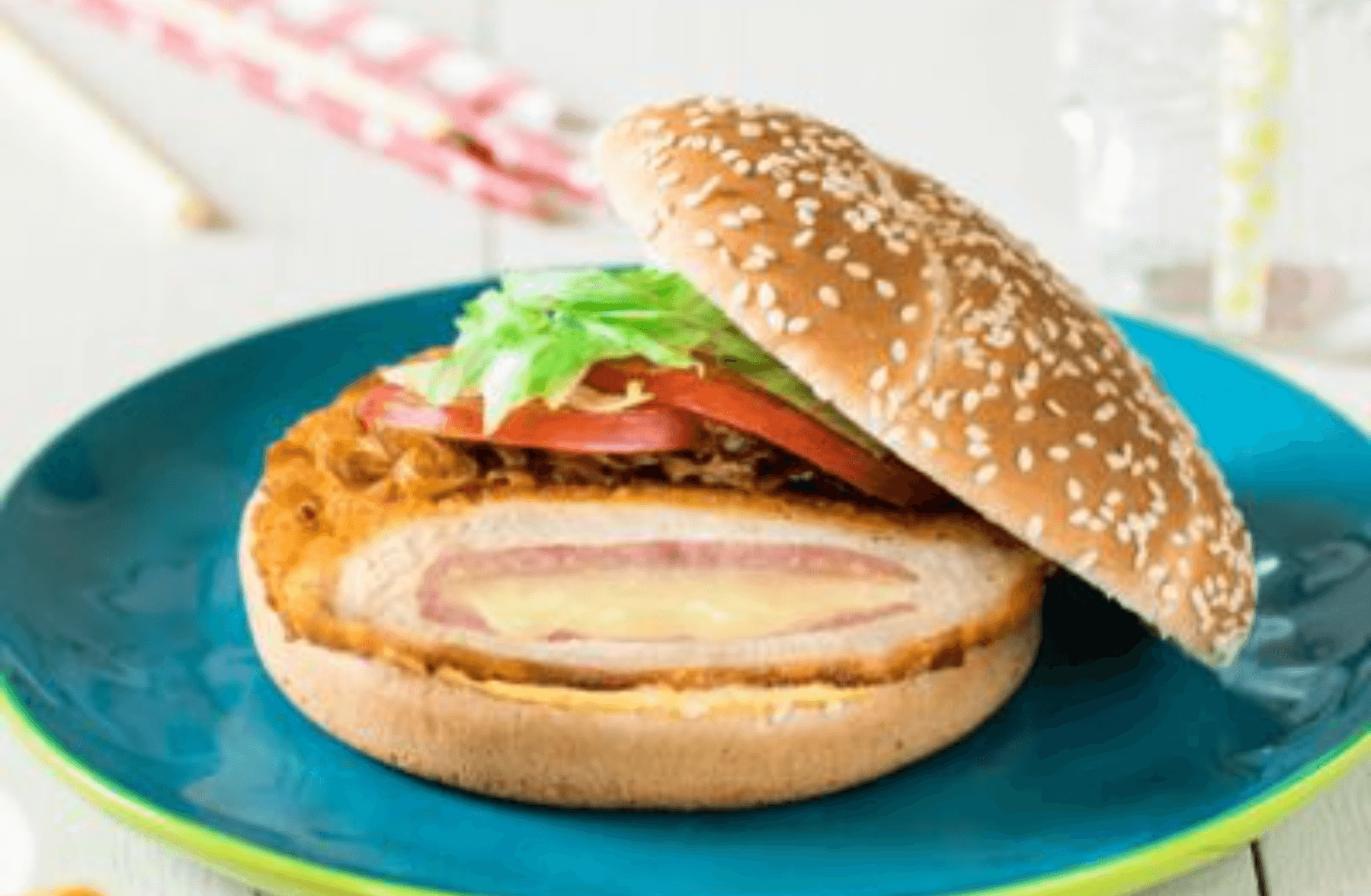 Menu Burger Cordon Bleu