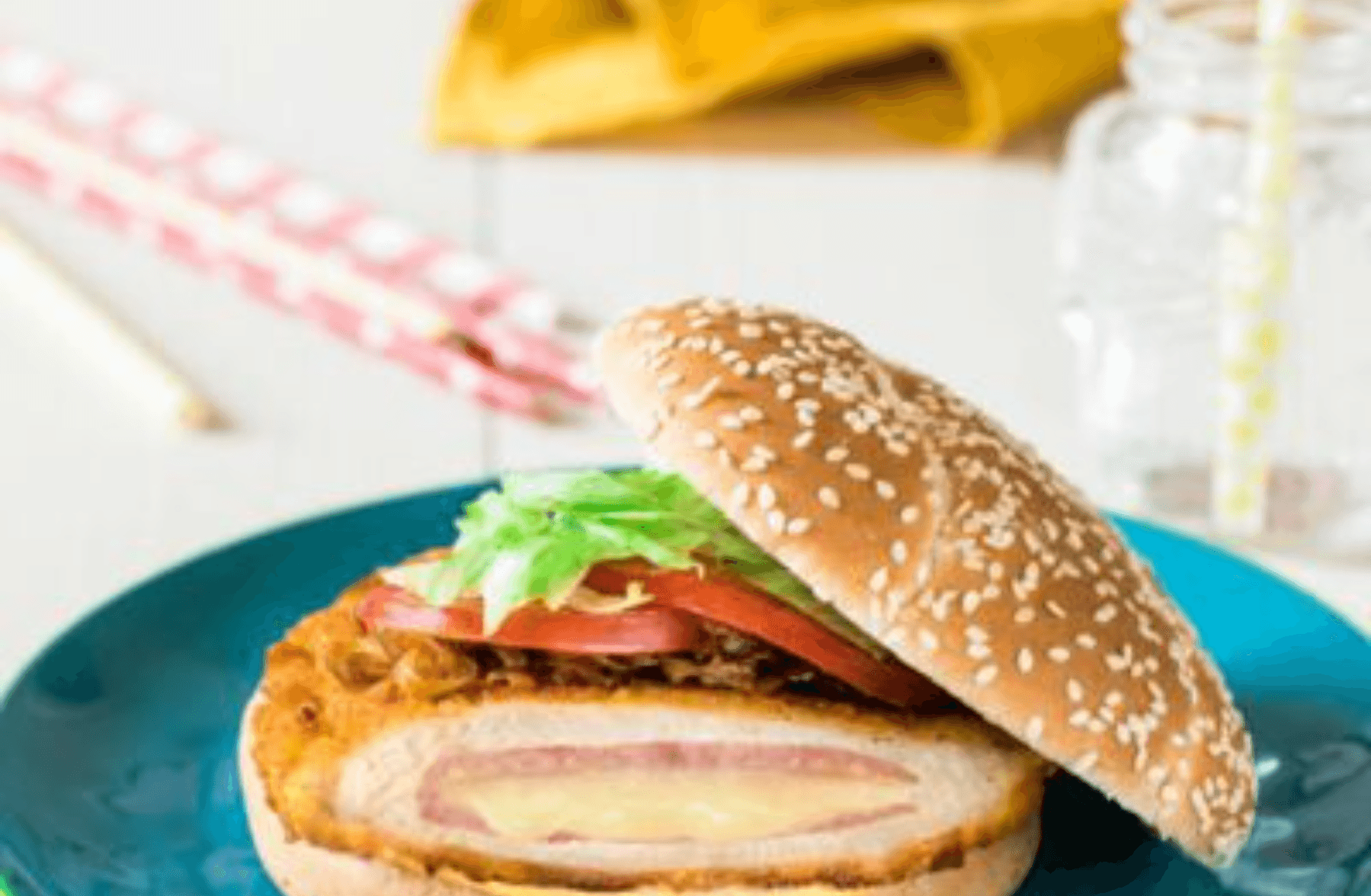 Menu Burger Cordon Bleu