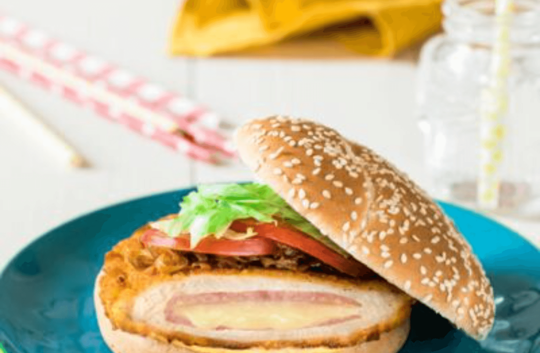 Menu Burger Cordon Bleu