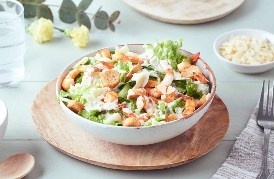 Salade César Crevettes