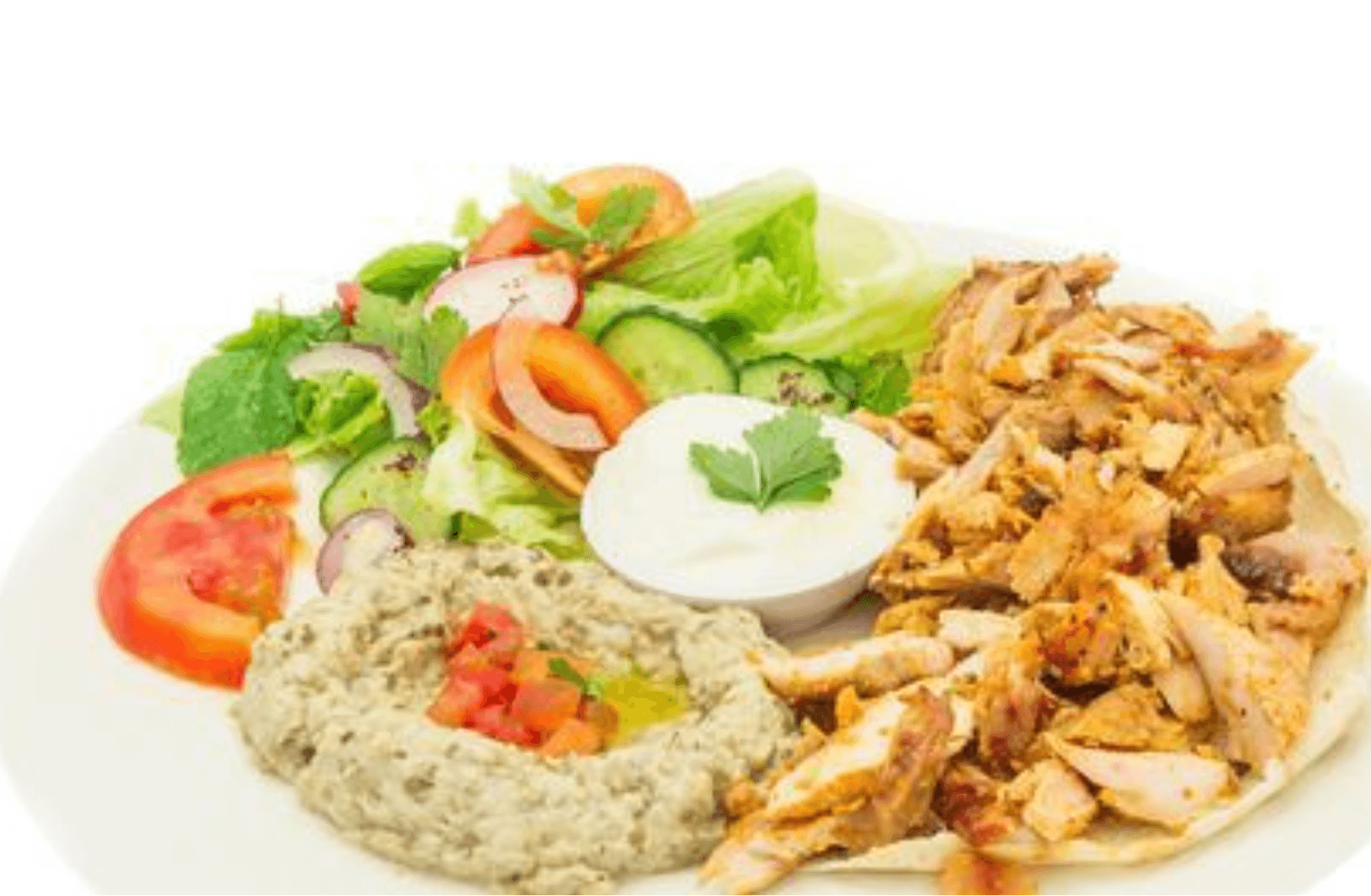 Shawarma Poulet Plat