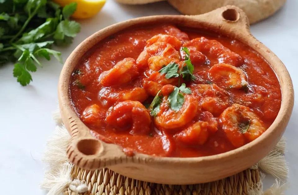 Plat Crevettes Pil Pil