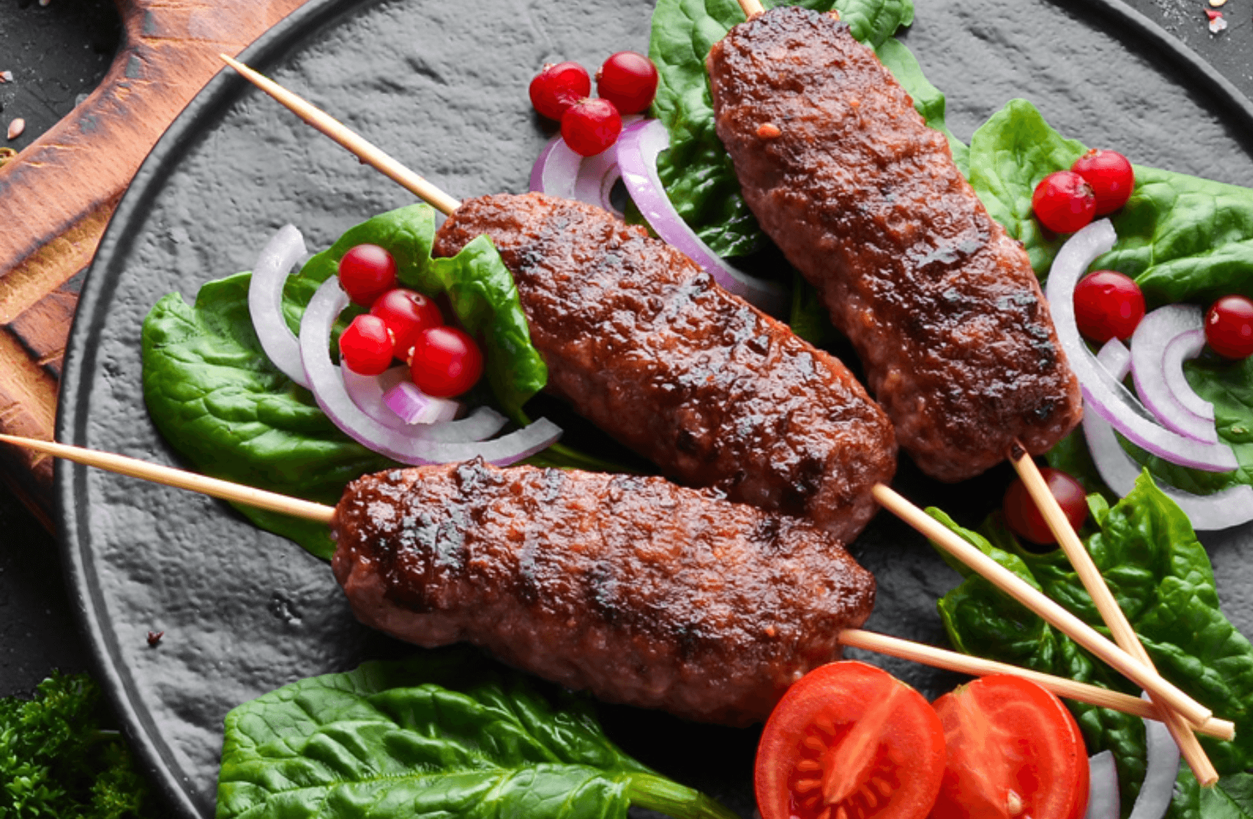 Brochettes Viande Hachée