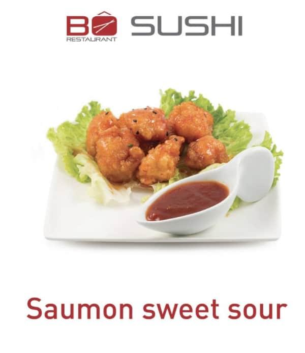 Saumon Sweet Sour - 8 Pièces
