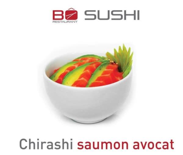 Chirashi Saumon Avocat