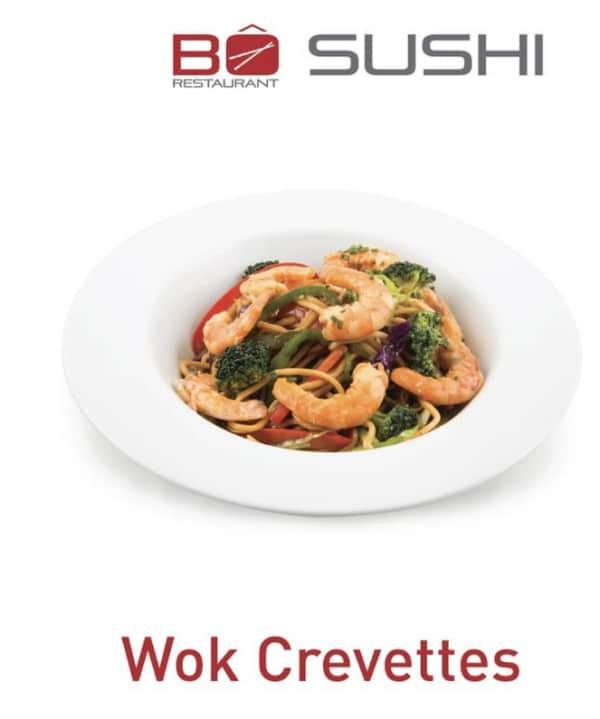 Wok Crevettes