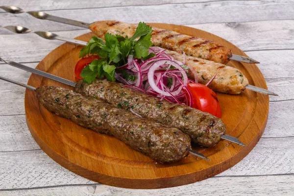 Brochettes Viande Hachée
