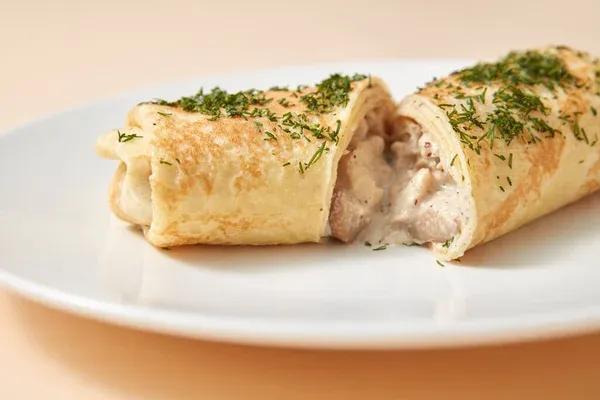 Crêpe Poulet Champignons