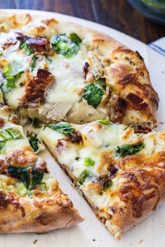 Pizza Alfredo