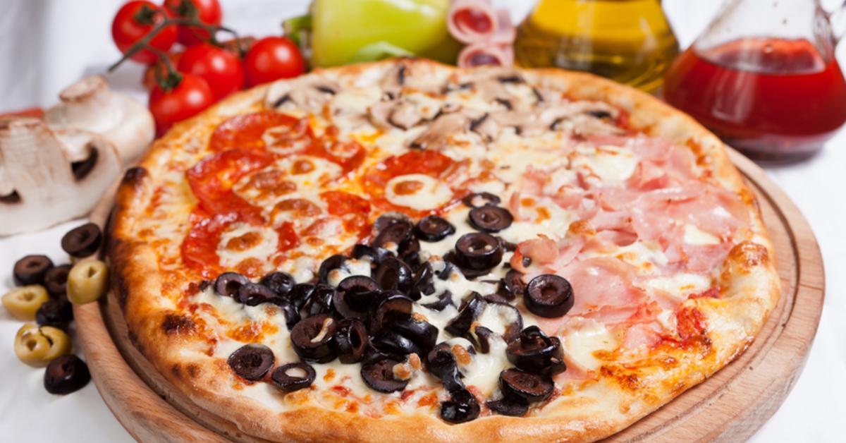 Pizza Quatre Saisons Grande