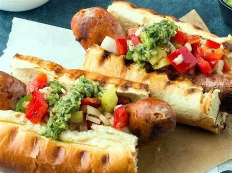 Sandwich Saucisse De Bœuf