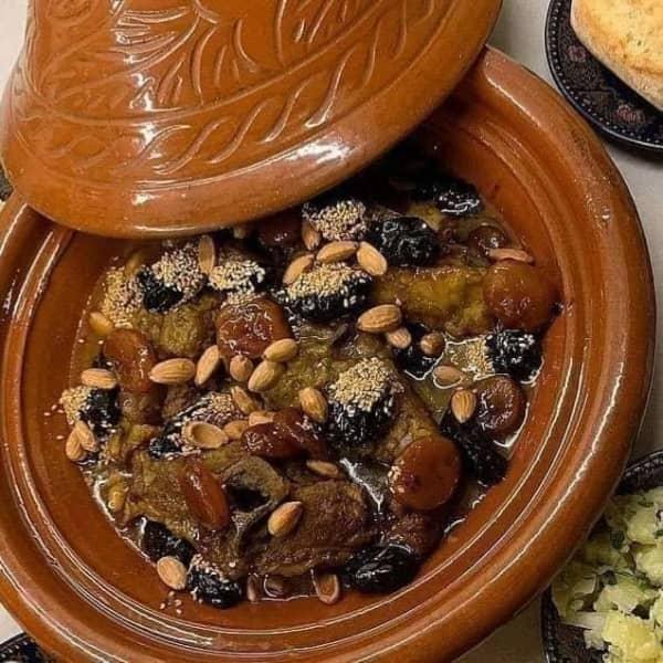 Tagine De Viande Aux Pruneaux