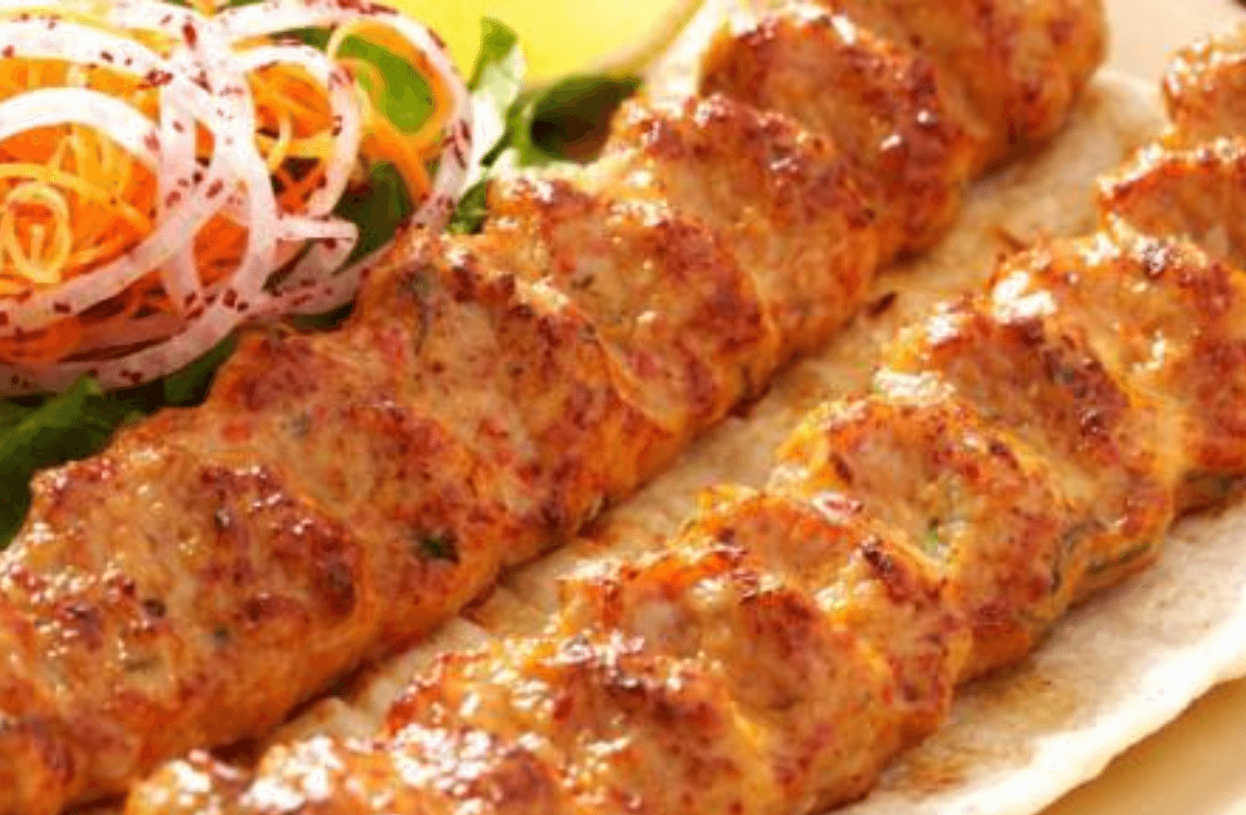 طبق كباب دجاج