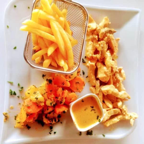 Emincé de Volaille à La Sauce Champignon