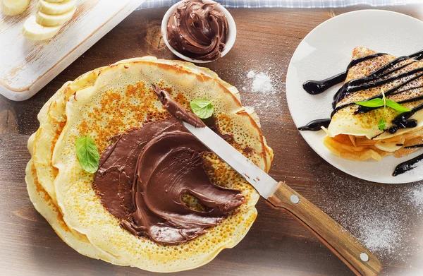 Crêpe Double Nutella
