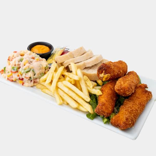 Plat Chicken Fingers