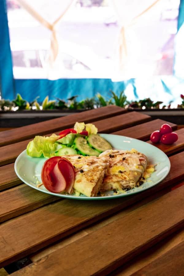 Crêpe Œuf Charcuterie Fromage