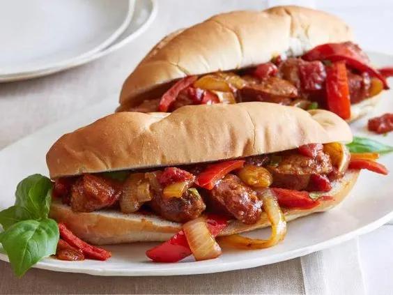 Sandwich Saucisses de Foie