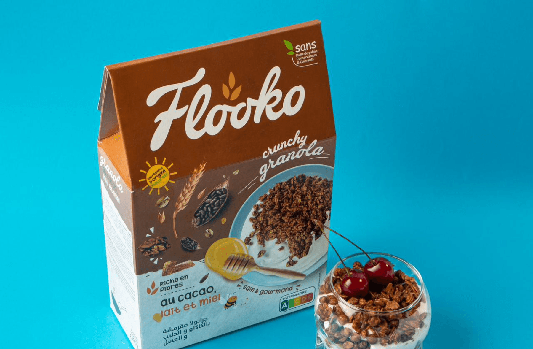 Aux Pépites de Chocolat Noire et Noisettes 300g