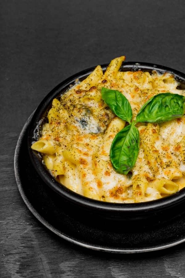 Penne gratiné 5 fromages