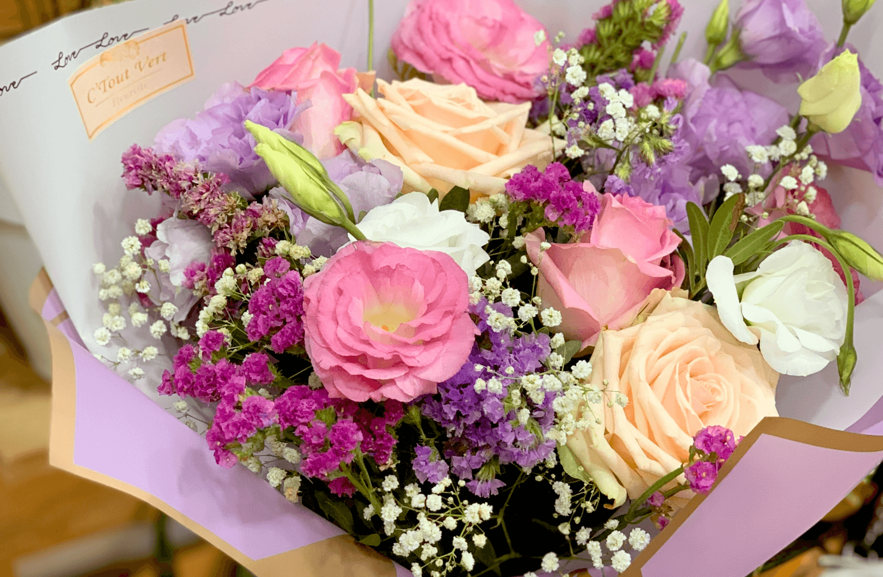 Bouquet Mauve