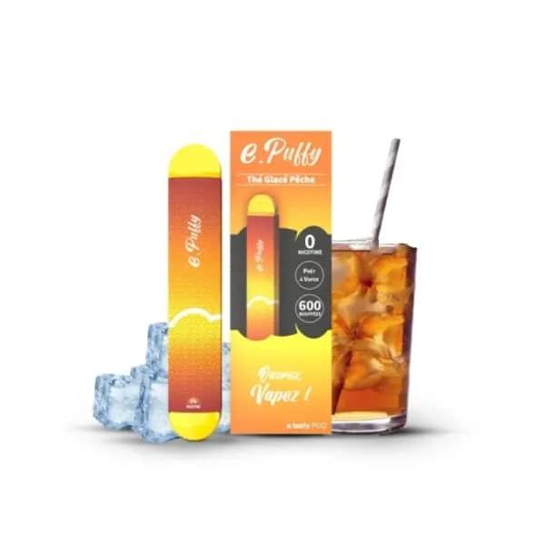 E.Puffy The Glace Pêche 600Puff 3%- E.Tasty