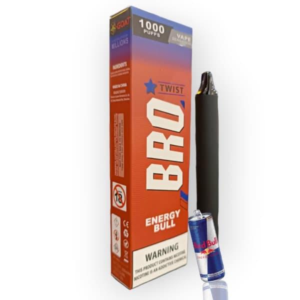 Jetable Bro 1000 Puffs 2% - Energy Bull