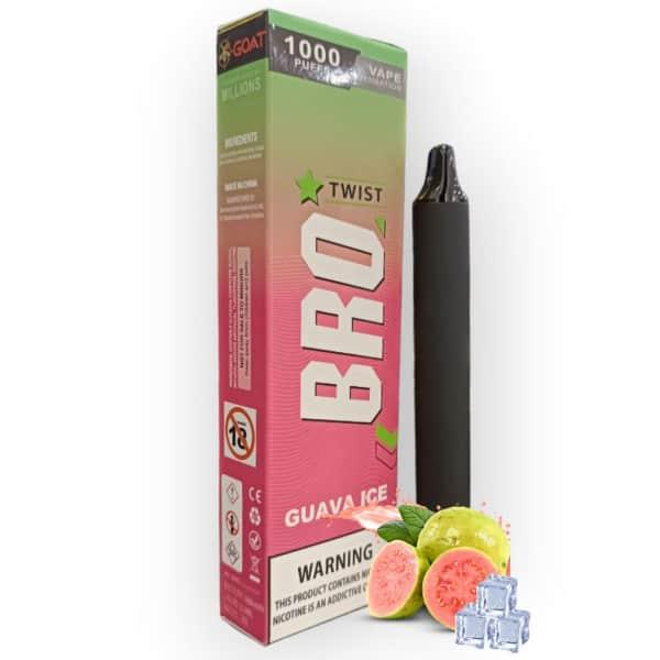 Jetable Bro 1000 Puffs 2% - Guava Ice