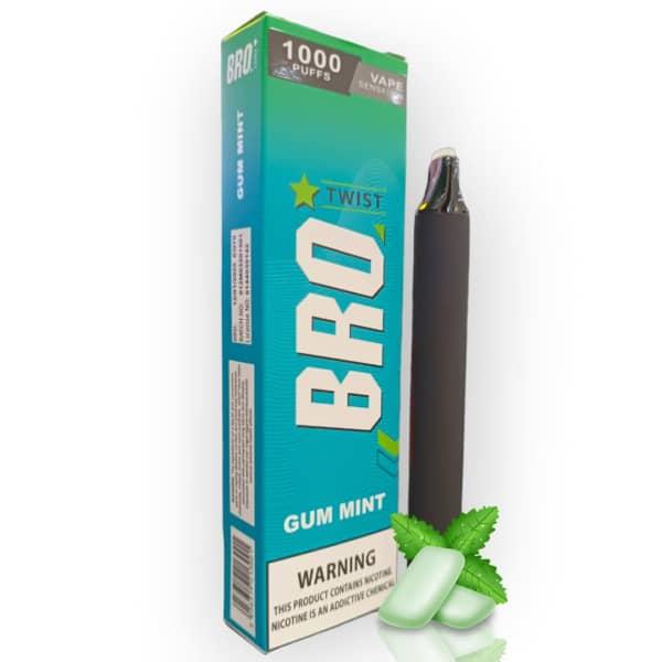 Jetable Bro 1000 Puffs 2%- Gum Mint