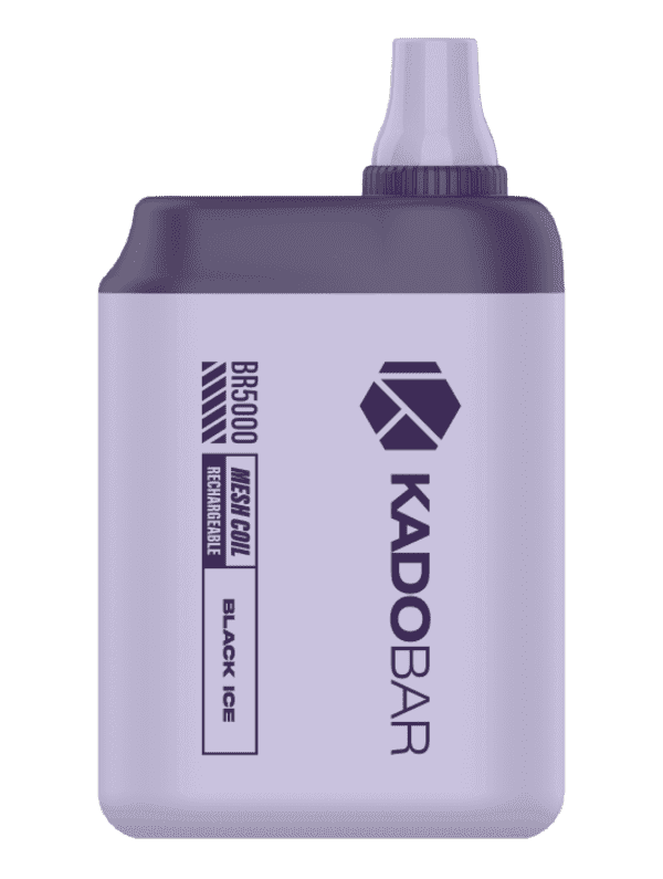 Kadobar Br5000 - 5000 Puffs (5% 14ml) Black Ice