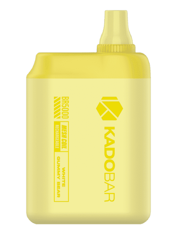 Kadobar Br5000 - 5000 Puffs (5% 14ml) White Gummy Bear