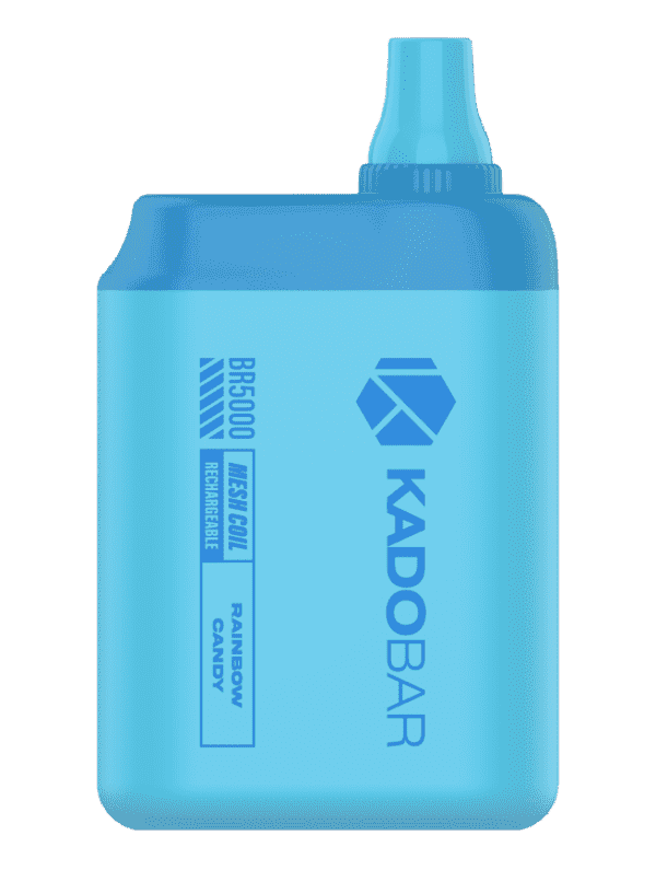 Kadobar Br5000 - 5000 Puffs (5% 14ml) Rainbow Candy