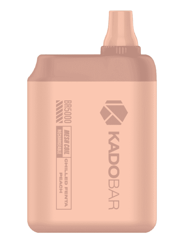 Kadobar Br5000 - 5000 Puffs (5% 14ml) Chilled Fenta Peach