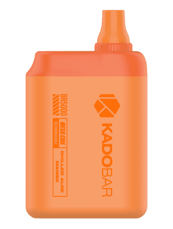 Kadobar Br5000 - 5000 Puffs (5% 14ml) Chilled Aloe Mango