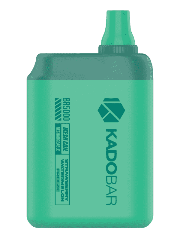 Kadobar Br5000 - 5000 Puffs (5% 14ml) Strawberry Watermelon Freeze