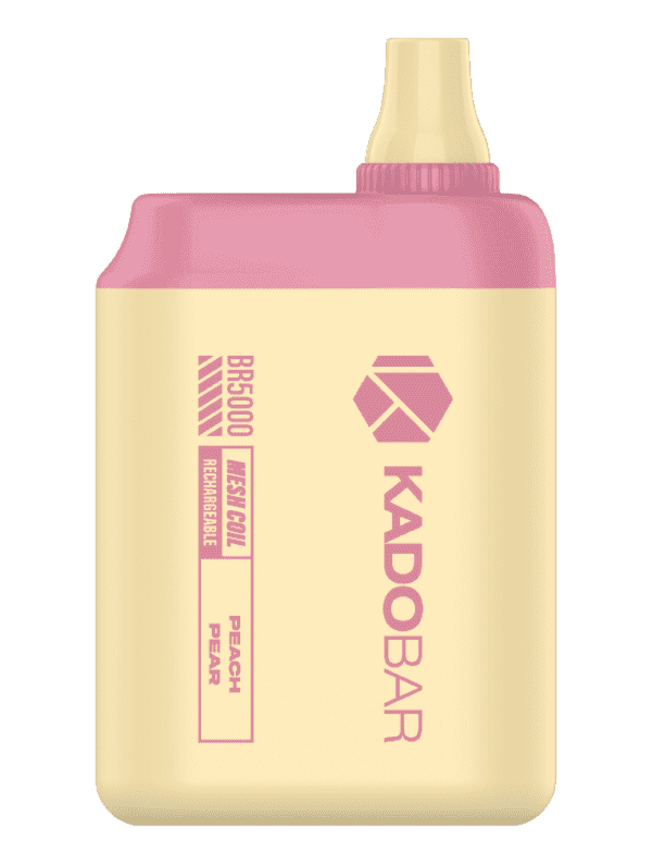 Kadobar Br5000 - 5000 Puffs (5% 14ml) Peach Pear