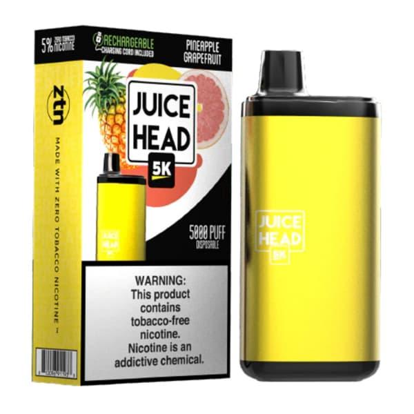 JUICE HEAD FREEZE-50MG 5000puff PINEAPPLE GRAPEFRUIT